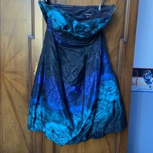 Short strapless cocktail  Dress